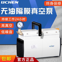 Lichen oil-free diaphragm vacuum pump positive and negative pressure small portable laboratory suction filter electric pump mini type