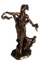 Imported Oya-the goddess of wind Orisha Oya storm and deformation statue