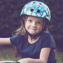 British MINI HORNIT boys and girls toddler Baby motorcycle bike half-helmet stroller helmet