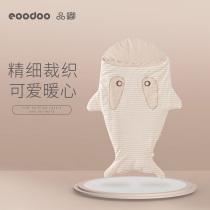  eoodoo Pintu baby sleeping bag anti-kick quilt Autumn and winter newborn supplies set gift box Men and women baby nightgown