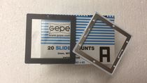 Dutch original Gepe Zicai 120 piece clip 6X6 anti-Newtonian ring glass slide frame (single price)