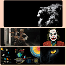  Anime e-sports office games oversized mouse pad male computer notebook keyboard table pad lock edge custom custom