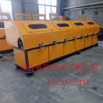 Fully enclosed round tube polishing machine multi-station stainless steel tube mirror polishing machine automatic copper tube aluminum rod polishing machine