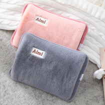Explosion-proof hot water bag rechargeable warm water bag baby water injection Palace warm application belly warm hand treasure plush cute woman