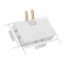 180 rotary socket converter ultra-thin one turn three 2-hole two-pin multi-function double plug portable compact plug