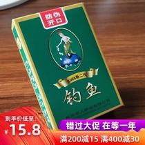 Fishing poker cards playing cards cheap batch flower cut poker creative thick big characters full Box 100 pairs