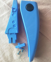 Door bar fisheye lock non-perforated stair fence accessories