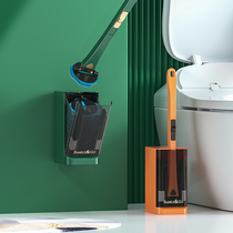Japan imported MUJIE disposable toilet brush no dead corner hanging wall washing toilet artifact disposable cleaning cover