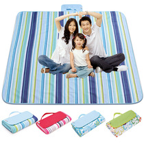 Outdoor ins Wind thick picnic mat spring outing portable super large waterproof picnic outing lawn mat Beach cloth
