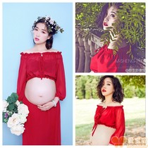 2021 pregnant women photography clothing new fashion pregnant women photo clothing Studio personality festive mommy art photo clothing