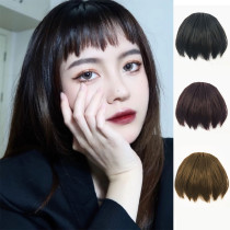 Japanese two-dimensional dog chew bangs wig female invisible eyebrows short bangs natural face repair bangs hair film