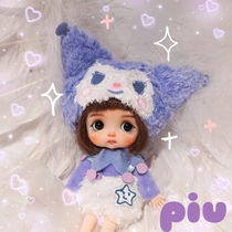 Puff pomelo original ob11 doll suit whole set of Mollybjd baby clothes kulomi suit GSC812 points bjd Clay Man