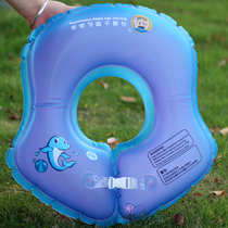 Dr. Mas infant underarm swimming circle baby underarm circle U-shaped waist ring large double airbag thickening material is good