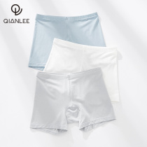 2 flat corner briefs Women Modale Summer thin Air Breathable Ice Wire Sensation Anti-Walk Light Safety Pants Bottom Four Corner Pants