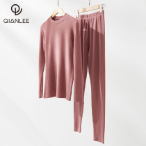 Warm Lingerie Womens Duvet Fever Thickening Plus Suede Dressing And Autumn Pants Suit Shirt Lining Pants Cotton Sweatshirt Winter