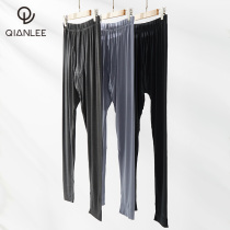 1 piece of Modale beat bottom pants mens spring and autumn wear thin section fever fibre warm line pants lining pants for young autumn pants