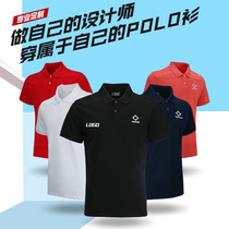 (Custom POLO shirts) Associate short sleeves POLO CULTURE SHIRTS Shirts Diy Set Do Print Logo work clothes