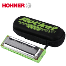 HOHNER Germany and imported BRUCE ROCKET AMP electroacoustic edition 10 ten-hole harmonica adult beginner