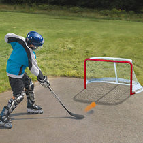 Land ice hockey door Real ice hockey door Steel pipe ice hockey goal Mini portable childrens practice ice hockey door