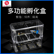 Fish tank isolation box Aquarium incubation box Isolation box Anchovy breeding box Fry spawning incubator isolation net