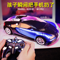 Childrens toys for boys over 3 years old creative 5-7-10 boys puzzle multi-function remote control deformation car 6 primary school students
