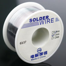  63 37 Tin wire 0 6 0 8 1 0mm small coil tin wire 50 100 200g lead solder wire manufacturer price