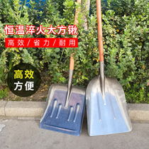 Large shovel large large Russian large shovel all steel shovel snow shovel shovel agricultural widened flat head grain dung shovel