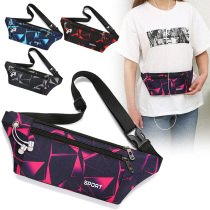  Fanny pack female tide ins street messenger bag female wild ins new 2020 popular bag hip-hop tide brand chest bag