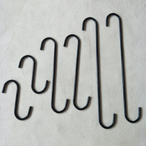 Upper wall adhesive hook S hook clothing store adhesive hook hanging clothes display rack adhesive hook adhesive hook hook upper wall hanging