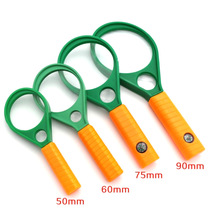Plastic DOUBLE-LIGHT Tim Huada 65MM HANDHELD MAGNIFYING GLASS WITH COMPASS DOUBLE-mirror MAGNIFYING GLASS