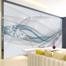 8d Dandelion Film and Television Guard Modern Simple TV Backwall 3d Stereo Bamboo and Wood Fiber Integrated Wallboard Decoration