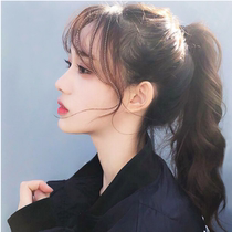 Air bangs wig film invisible and incognito natural fluffy fake bangs mini ultra-thin face repair net red Qi Liu Liu Hai