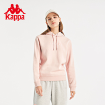 Kappa Capa headgear hooded sweatshirt winter lady gush sports acrossewear casual jacket K0B82MT03