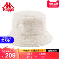 Kappa Kappa double-sided fisherman hat winter lamb cashmere thermal cap couples men and women 2021 New K0BZ8MX18