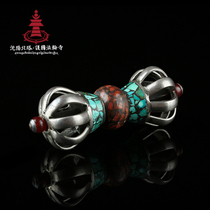 North Tower Fragrant Shop Nepali sterling silver vajra pestle