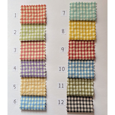 taobao agent Shirley fabric shop mini plaid cotton cloth BJD baby clothes DIY handmade woven fabric tablecloth clothing curtain