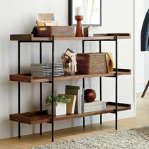 Modern minimalist solid wood bookshelf landing office Multi-layer bookcase display shelf Living room containing shelve shelf