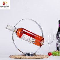 Stainless steel red wine rack red wine holder simple creative bar modern wine rack wine bottle rack wine rack ornaments