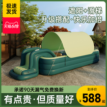 Swimming pool home foldable baby baby baby swimming bucket adult child bath inflatable pool outdoor large