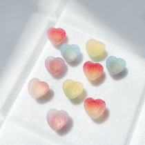 Fudge Cork Nails 12-pack Love Stars Metal Push Pins Felt Plate Decorative Press Nails Cute photo wall Nails