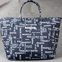  32 Golf clothing bag GOLF handbag fashion printed golf clothing bag large capacity waterproof canvas bag