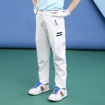 Childrens golf clothes boys pants golf ball clothing ball pants big childrens teenagers trousers sports quick-drying