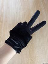 Korea golf gloves autumn and winter golf womens gloves sports non-slip gloves plus velvet warm