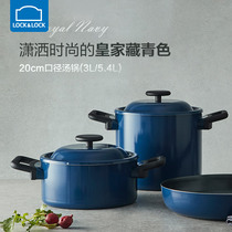 Lok clasp soup pot home cooking stew Korean aluminum pot induction cooker cooker induction cooker hot pot special pot