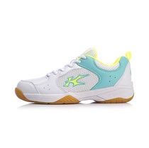 Li Nings Kaisheng badminton shoes womens summer breathable shock absorption wear-resistant professional badminton competition sports shoes