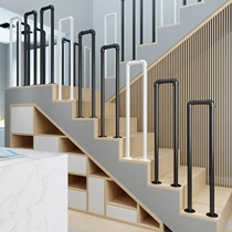 Modern simple indoor stair handrail guardrail Home creative design Elderly children railing Attic step fence