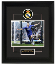 Real Madrid Ronaldo autographed photo C Ronaldo peripheral gift collection with SA Certificate