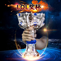 New League of Legends game LOL Summoner trophy EDG Team World Championship simulation commemorative perimeter