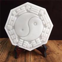 Natural Jade polished gossip pattern living room jade decoration home decoration