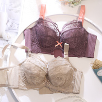 Summer thin full cup big chest postpartum nursing bra with steel rims anti-sagging upper support maternity underwear Pregnancy